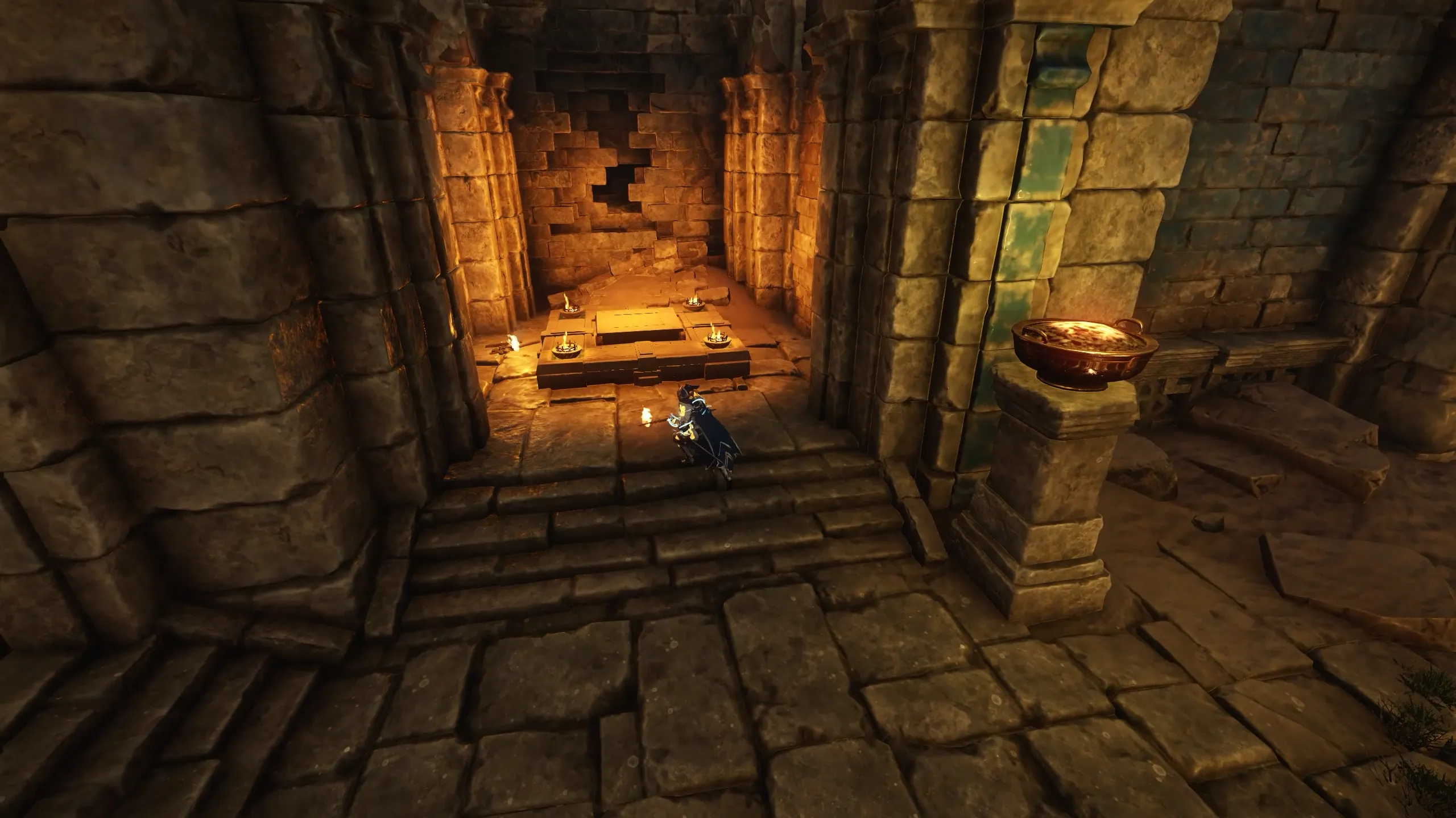 Pressure plate used for the temple orb puzzle